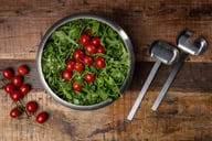 Miniatyrbilde 2 av Steel Örrefors Jernverk Rustfritt Stål Salatbolle