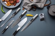 Miniatyrbilde 2 av Steel Örrefors Jernverk Premium 12 cm Liten Kokkekniv