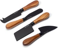 Miniatyrbilde 1 av Black Örrefors Jernverk 4 stk Ostekniver