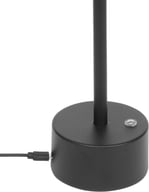 Miniatyrbilde 1 av Black Örrefors Jernverk Metall LED Bordlampe med Oppladbart Batteri