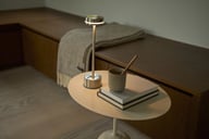 Miniatyrbilde 5 av Black Örrefors Jernverk Metall LED Bordlampe med Oppladbart Batteri