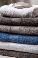 Miniatyrbilde 5 av Apple Green Queen Anne Frottè Håndkle