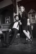 Miniatyrbilde 9 av Black/Red J. Harvest & Frost Red Bow 20 Skjorte