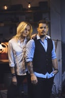 Miniatyrbilde 5 av Green J. Harvest & Frost Indigo Bow 33 Slim Fit Skjorte