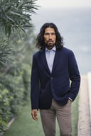 Miniatyrbilde 6 av Black J. Harvest & Frost Yellow Bow 50 Slim Fit Skjorte