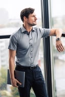 Miniatyrbilde 5 av Black J. Harvest & Frost Yellow Bow 50 Kort Erm Skjorte