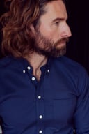 Miniatyrbilde 15 av Black J. Harvest & Frost Yellow Bow 54 Casual Slim Fit Skjorte