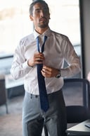 Miniatyrbilde 27 av Black J. Harvest & Frost Black Bow 60 Slim Fit Skjorte