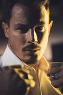 Miniatyrbilde 32 av Black J. Harvest & Frost Black Bow 60 Slim Fit Skjorte