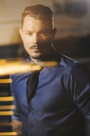 Miniatyrbilde 8 av Indigo J. Harvest & Frost Red Bow 120 Slim Fit Skjorte