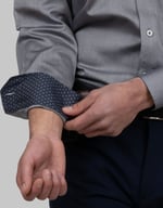 Miniatyrbilde 3 av Grey J. Harvest & Frost Red Bow 122 Slim Fit Skjorte