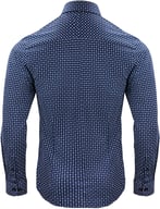 Miniatyrbilde 1 av Blue print J. Harvest & Frost Indigo Bow 131 Slim Fit Skjorte