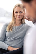 Miniatyrbilde 5 av Black J. Harvest & Frost Merino U-hals Strikkegenser Dame