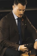 Miniatyrbilde 8 av Brown Melange J. Harvest & Frost Club Blazer