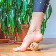 Miniatyrbilde 2 av 25-47-dra-2568 Bali Naturlig Kork Massasjeball