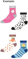 Miniatyrbilde 1 av 25-47-dra-3075 Fero Bomull Sokker Barn