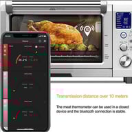Miniatyrbilde 2 av 25-47-dra-3324 Loviisa Bambus Trådløst Steketermometer med Enkel Probe
