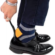 Miniatyrbilde 1 av 25-47-dra-3592 Koen Lær Skohorn med Oppheng