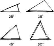 Miniatyrbilde 2 av 25-47-dra-3687 Aria Sammenleggbart Stativ til Laptop