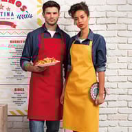 Miniatyrbilde 2 av 25-47-dra-3689 Lyxa RPET og Bomull Unisex Forkle med Lommer