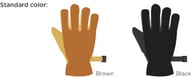 Miniatyrbilde 1 av 25-47-dra-3883 Kani Kuskinn Arbeidshansker