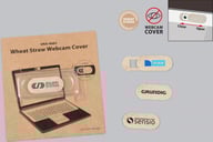 Miniatyrbilde 1 av 25-47-dra-4062 Isabella Hvetehalm Webcam Cover