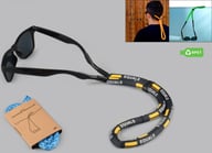 Miniatyrbilde 2 av 25-47-dra-4128 Henrikke RPET Fullfargetrykket Flytende Snor til Solbriller