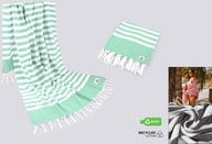 Miniatyrbilde 2 av 25-47-dra-4171 Mila RPET Tyrkisk Strandhåndkle