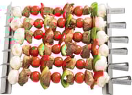 Miniatyrbilde 1 av 25-47-dra-4202 Burgo Rustfritt Stål 6 stk Grillspyd Sett