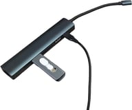 Miniatyrbilde 1 av 25-47-dra-4299 Calypso Resirkulert Aluminium 7-i-1 USB hub