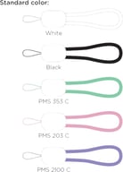 Miniatyrbilde 1 av 25-47-dra-4372 Milton Keynes Silikon Ladekabel med Håndsnor