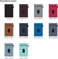 Miniatyrbilde 1 av 25-47-dra-4374 Arosa Resirkulert Aluminium og PU RFID Kortholder