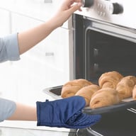 Miniatyrbilde 3 av 25-47-dra-4394 Kovi  Bomull Mini Grytevott med Anti-Slip Silikongrep