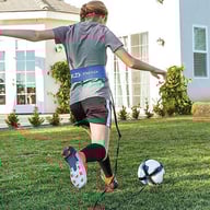 Miniatyrbilde 1 av 3# Buktholt PVC Treningsfotball med Midjebelte