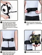 Miniatyrbilde 2 av 3# Buktholt PVC Treningsfotball med Midjebelte