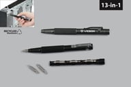 Miniatyrbilde 2 av 25-47-dra-5022 Avion Metall 13-i-1 Penn Skrutrekkersett