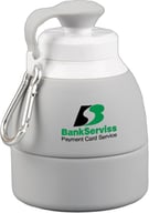 Miniatyrbilde 1 av 25-47-drb-3914 Monica 580 ml Sammenleggbar Vannflaske med Karabinkrok