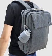 Miniatyrbilde 3 av 25-47-drb-3914 Monica 580 ml Sammenleggbar Vannflaske med Karabinkrok