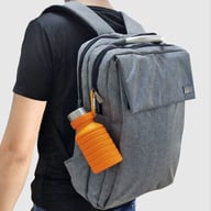 Miniatyrbilde 3 av 25-47-drb-3915 Iryna 550 ml Sammenleggbar Vannflaske med Karabinkrok