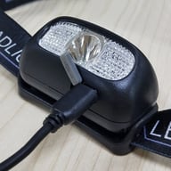 Miniatyrbilde 1 av 25-47-drb-4620 Diani Oppladbar Hodelykt med LED-lys