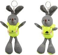 Miniatyrbilde 9 av 25-47-drb-4732 Myk Refleksbamse/-leke m/Nøkkelring