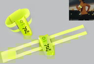 Miniatyrbilde 2 av 25-47-drb-4775 Liz Refleksbånd med LED-lys