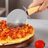 Miniatyrbilde 1 av 25-47-drb-4868 Tønsberg Bambus og Rustfritt Stål Pizzahjul