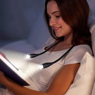 Miniatyrbilde 1 av 25-47-drb-5078 LED Leselys med Nakkestøtte