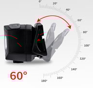 Miniatyrbilde 2 av 25-47-drb-5309 Emer Oppladbar Hodelykt med Sensor