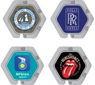 Miniatyrbilde 1 av 25-47-drb-5475 Caen Metall Sekskantet Veskeholder