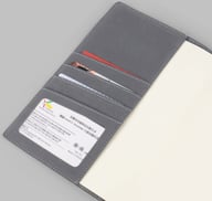 Miniatyrbilde 2 av 25-47-drb-5554 Urban A5 Notatbok med Smartlommer