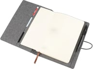 Miniatyrbilde 2 av 25-47-drb-5555 Kimo A5 RPET Notatbok med Smartlommer