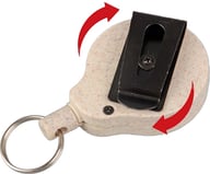 Miniatyrbilde 1 av 25-47-drb-5609 Hvetehalm Uttrekkbar Jojo med Nøkkelring