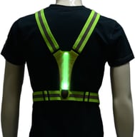 Miniatyrbilde 3 av 25-47-drb-5705 Springfield Reflekssele med LED-lys og Midjelomme